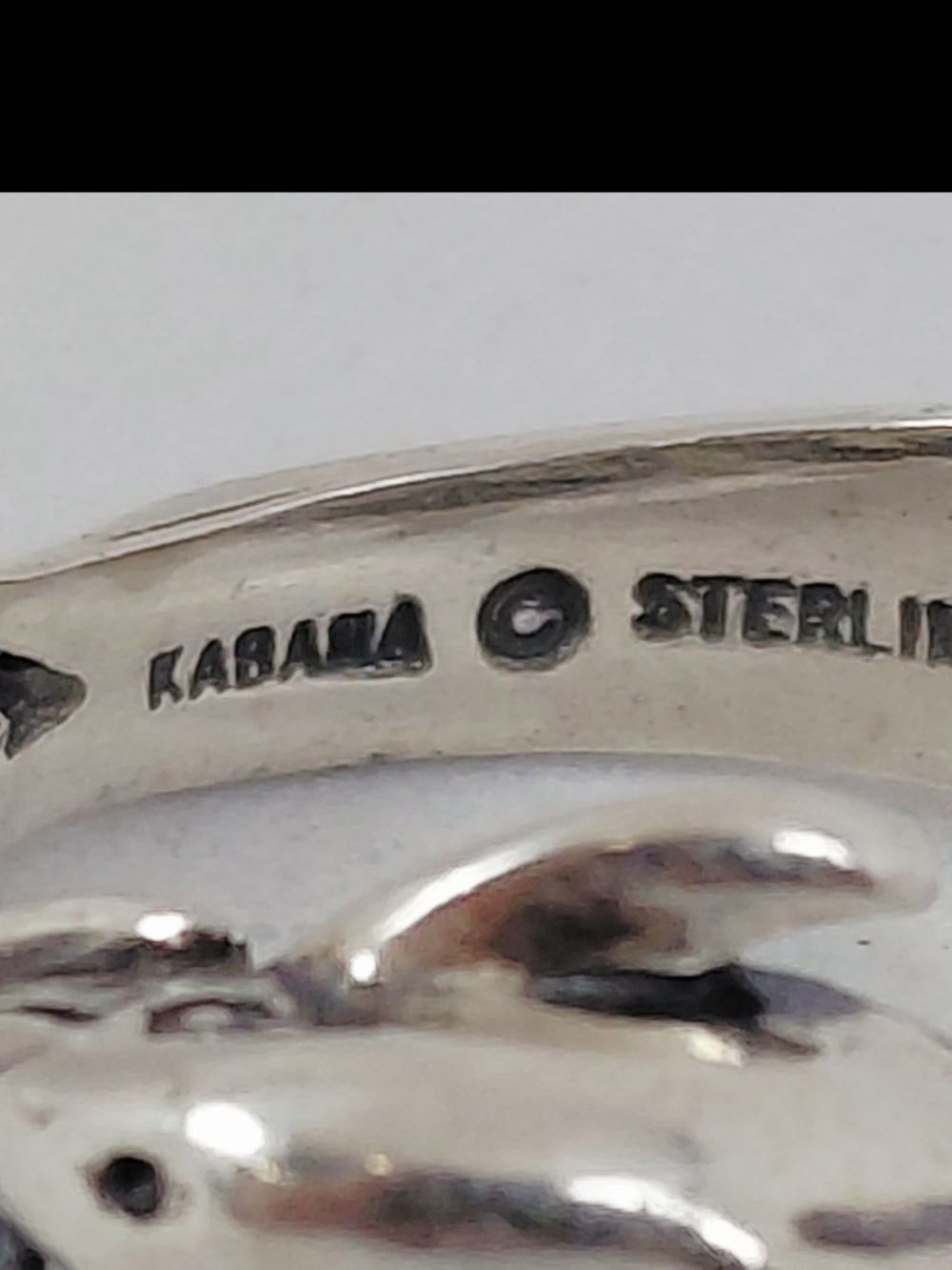 Kabana Sterling Silver Dolphin Pid Rings size 7 - Picture 8 of 10
